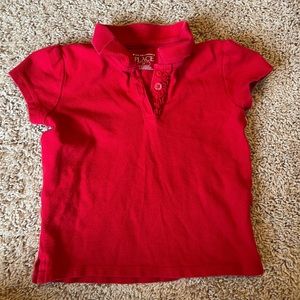 Red T-shirt for 2 year old girls